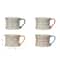 Hello Honey® 3" Plaid Panache Stoneware Mug Set